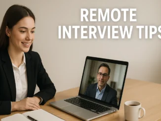 Remote Interview Tips