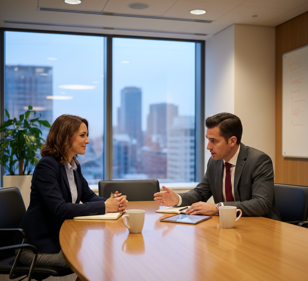 Successful behavioral interview outcome after proper preparation