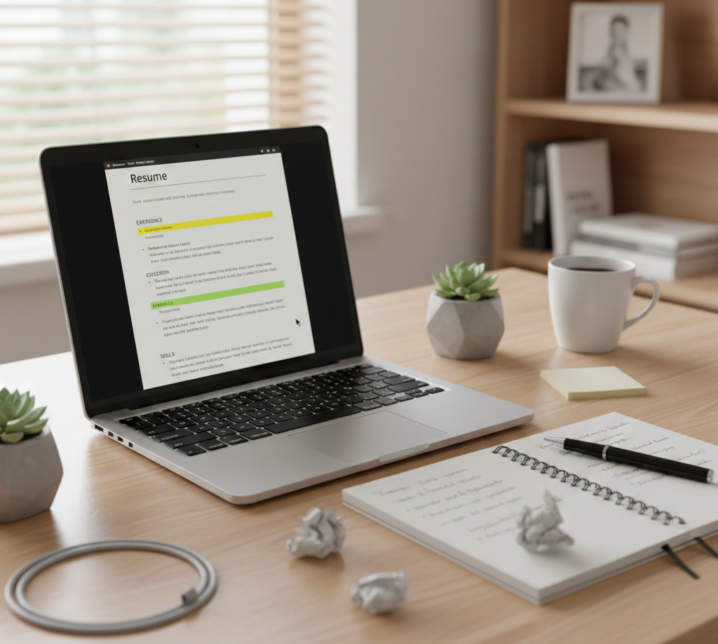 improving resume after job rejection feedback