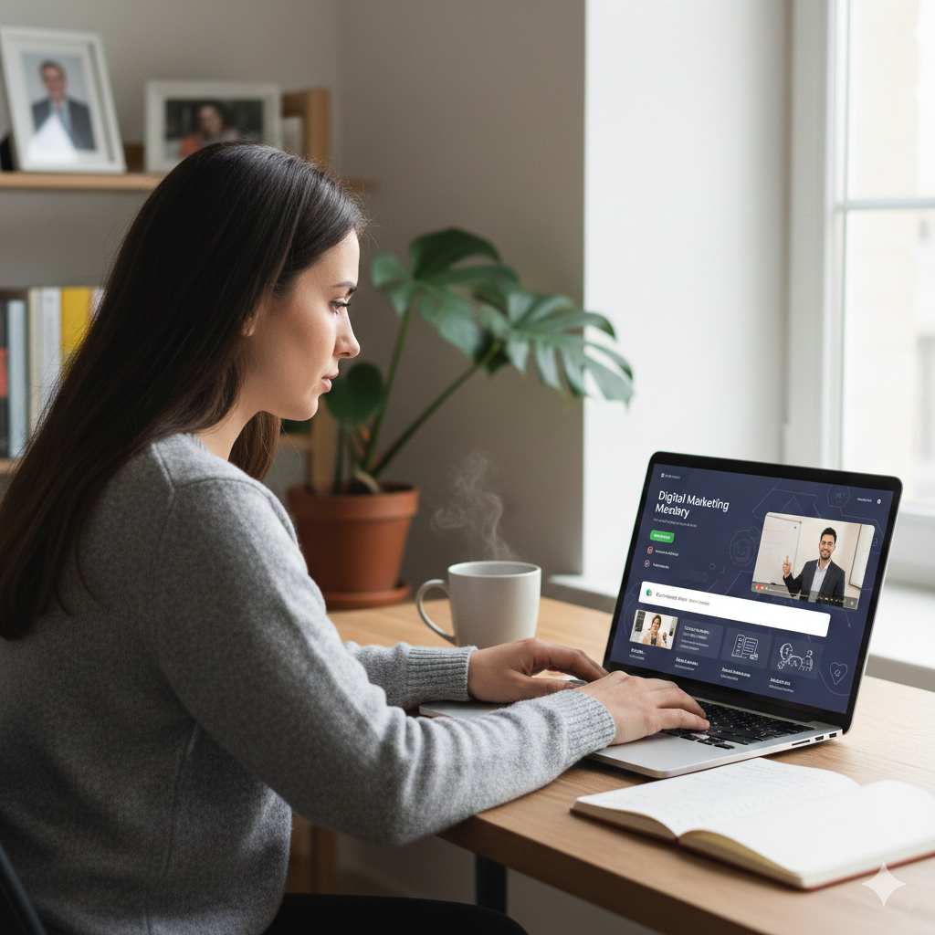 Career development plans guide showing professional planning future goals