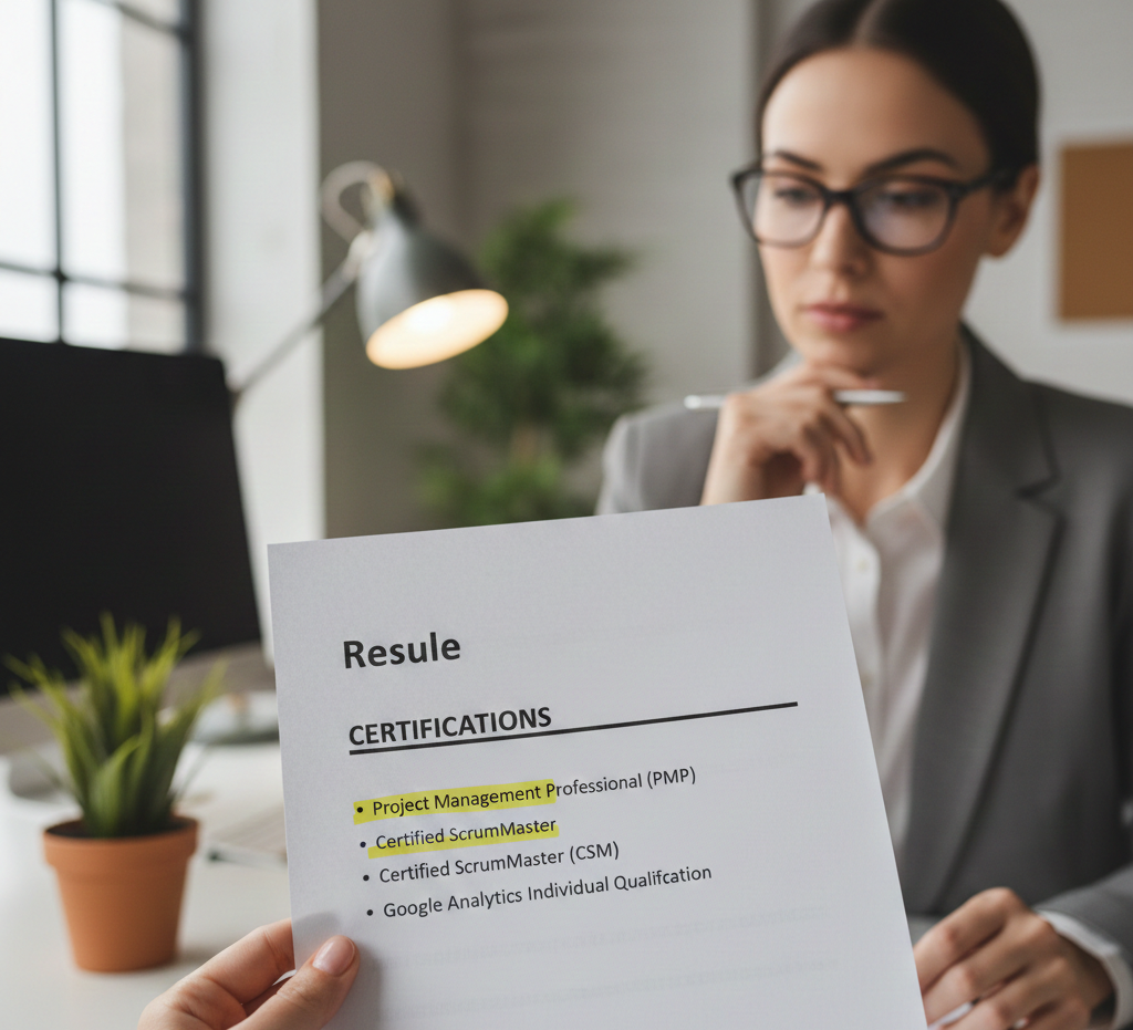 skill validation through recognized professional certifications